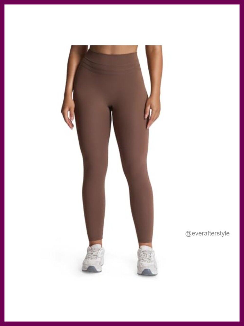 High-Waist Ankle Leggings Yoga Pants 75% Nylon 25% Spandex